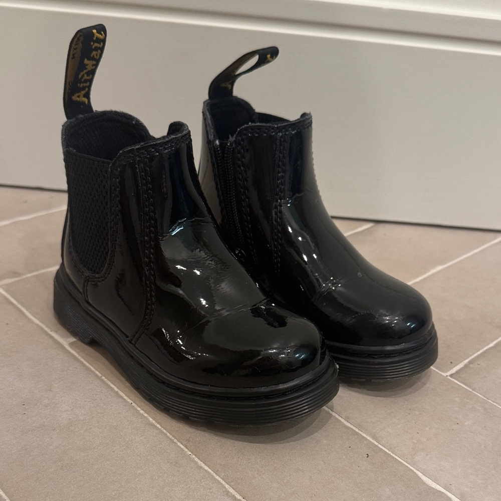 Dr. Martens Kids Black Boots